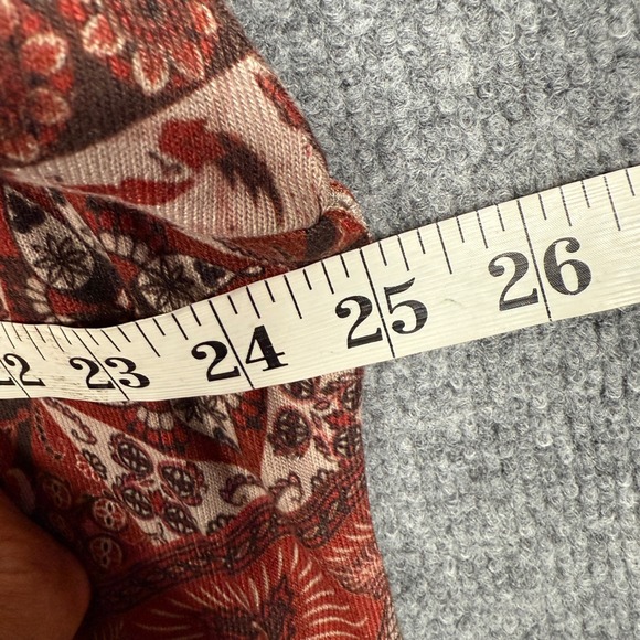 One World Plus Size 2X Studded Embroidered Tunic Top Brown Whimsigoth Dark Fairy - Picture 10 of 10